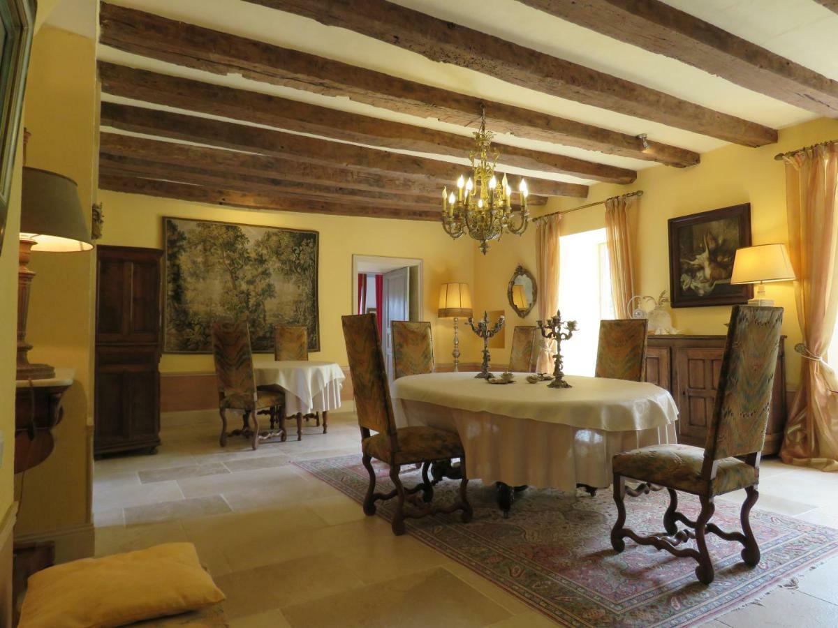 Chateau De Gaubert Bed and Breakfast Terrasson Exterior foto